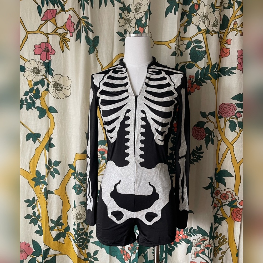 New in Packaging Spirit Halloween skeleton romper